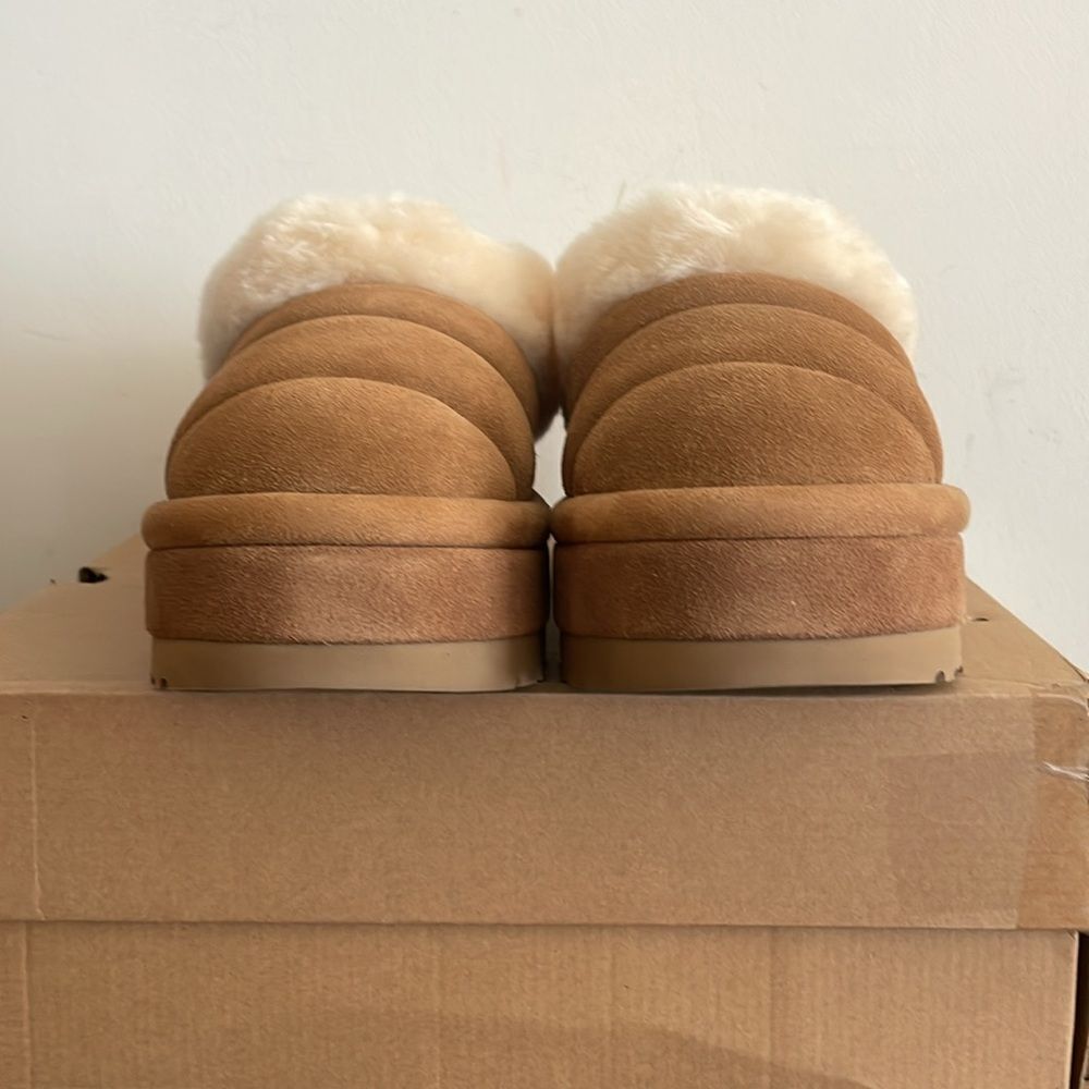 UGG Tazzlita Slip On Cozy Slippers Chestnut USA Women Size 11/UK 9/EU 42 View 6